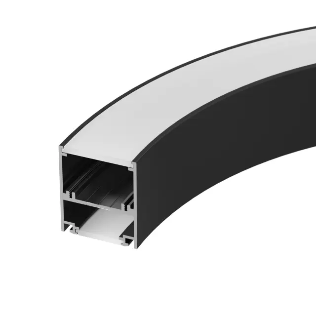 Профиль SL-ARC-5060-D1000-A90 BLACK (дуга 1 из 4)