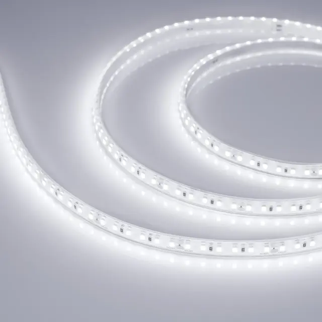 Светодиодная лента герметичная RTW-PU-A120-10.5mm 24V White6000 (16.8 W/m, IP68, 2835, 5m)