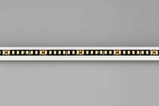 Светодиодная лента RT-A160-BLACK-8mm 24V Day4000 (12 W/m, IP20, 5m), ракурс 2
