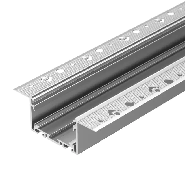 Профиль SL-LINIA55-FANTOM-2500 SEAMLESS ANOD, ракурс 3