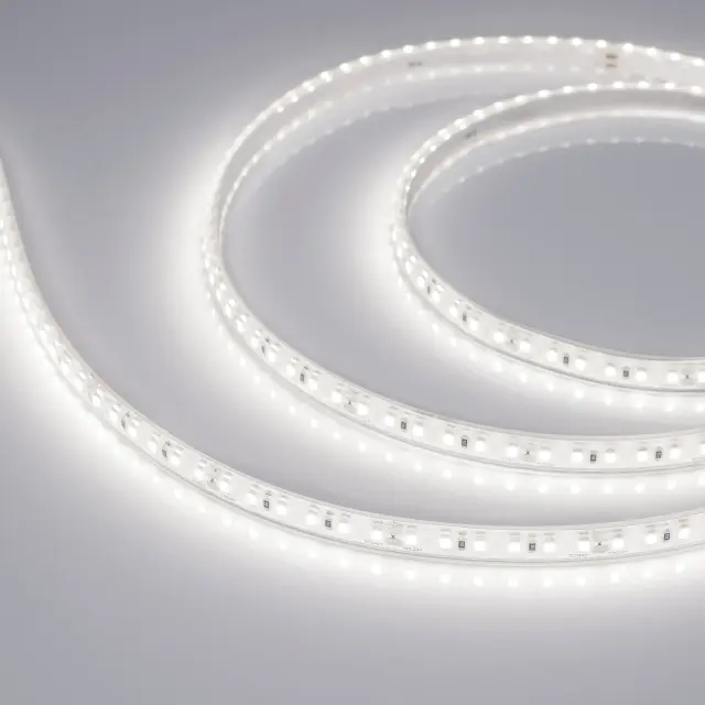 Светодиодная лента герметичная RTW-PU-A120-10.5mm 24V Day4500 (16.8 W/m, IP68, Wire 2m, 5m)