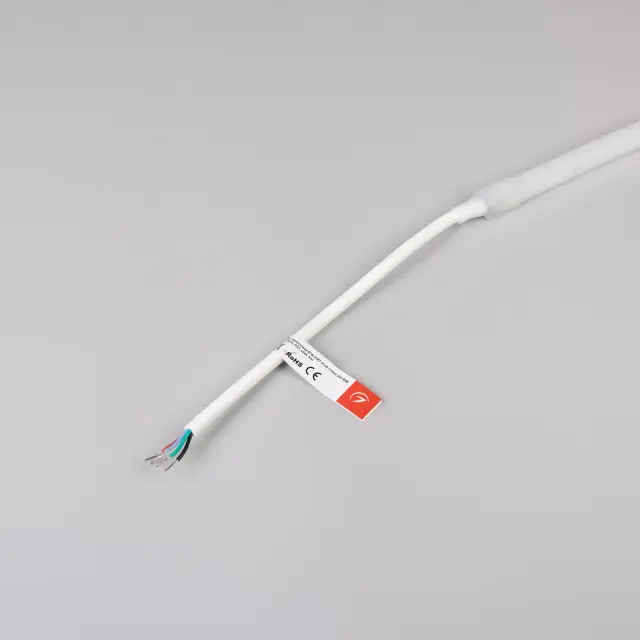 Светодиодная лента герметичная RTW-PWT-H120-13mm 24V RGB (14.4 W/m, IP67, 4040, 5m), ракурс 3