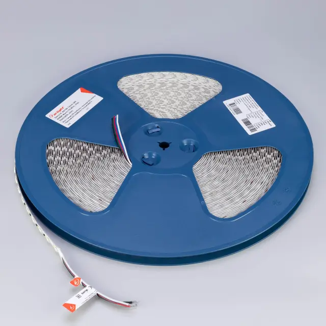 Светодиодная лента IC-BA108-12mm 48V RGBW-Warm (15 W/m, IP20, 5060/2835, 40m), ракурс 3