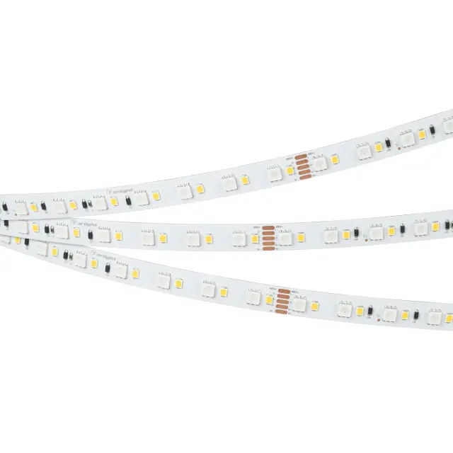 Светодиодная лента IC-BA108-12mm 48V RGBW-Warm (15 W/m, IP20, 5060/2835, 40m), ракурс 4