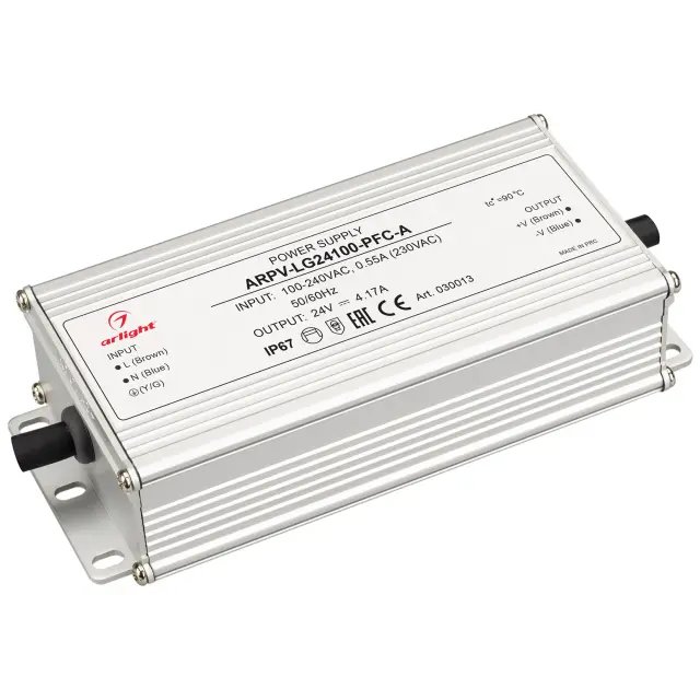 Блок питания ARPV-LG24100-PFC-A (24V, 4.17A, 100W)