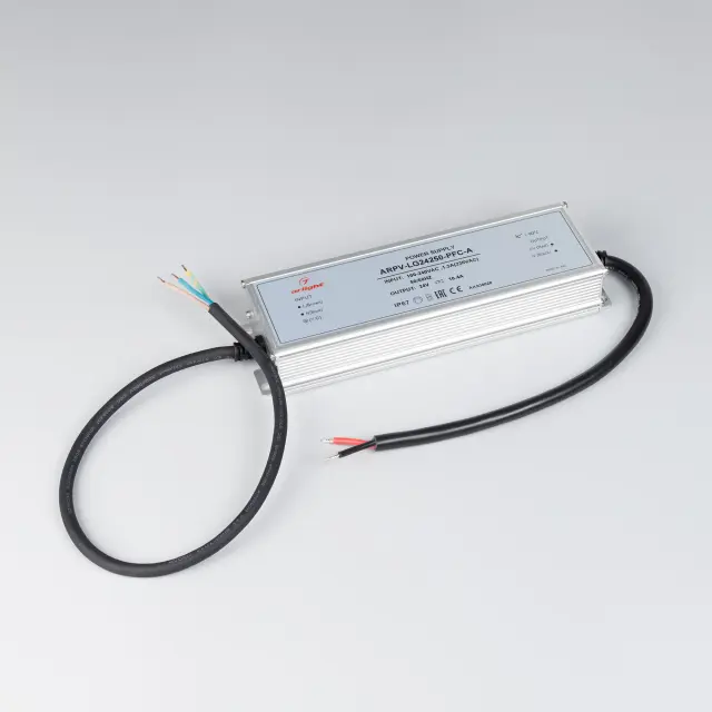 Блок питания ARPV-LG24250-PFC-A (24V, 10.4A, 250W), ракурс 2