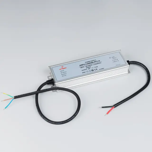 Блок питания ARPV-LG48250-PFC-A (48V, 5.21A, 250W), ракурс 2