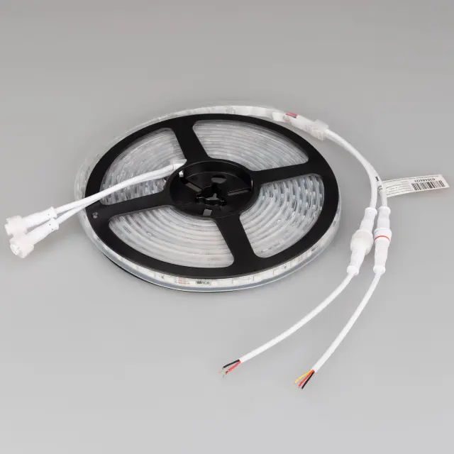 Светодиодная лента герметичная SPI-P-F72-11mm 24V RGB-PX6 (14.4 W/m, IP66, 3535, 5m), ракурс 5