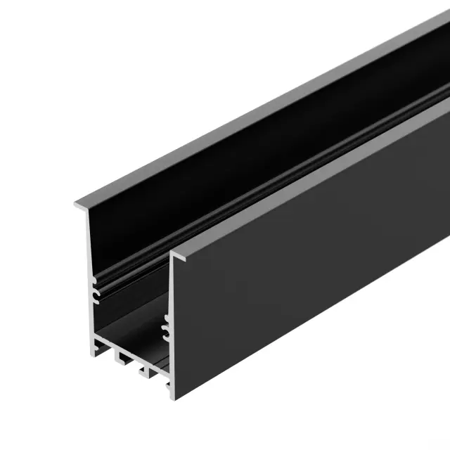 Профиль SL-COMFORT-4551-F-2000 ANOD BLACK, ракурс 3