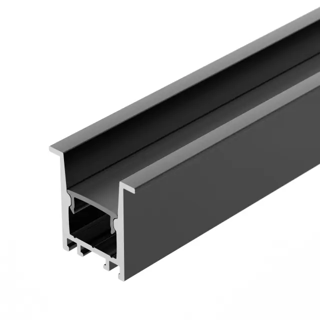 Профиль SL-COMFORT-2322-F-2000 ANOD BLACK, ракурс 4
