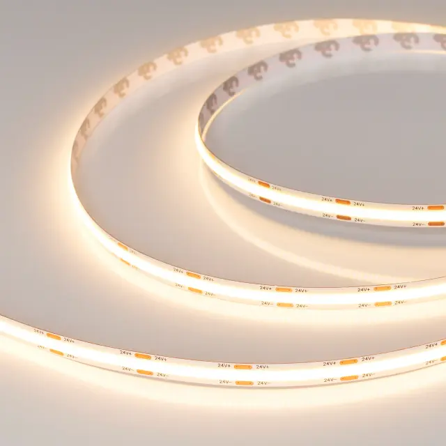 Светодиодная лента COB-X544-8mm 24V Warm2700 (11.5 W/m, IP20, 5m)