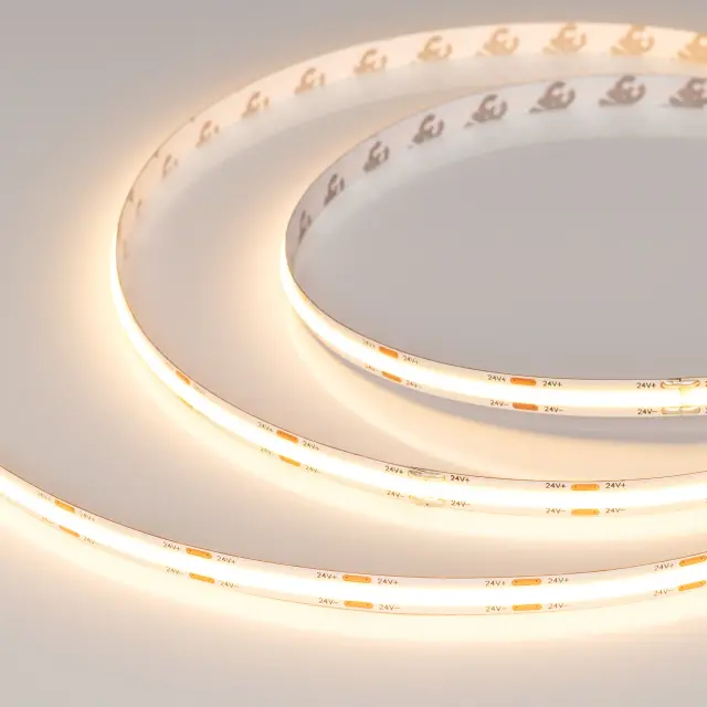 Светодиодная лента герметичная COB-NANO-X544-8mm 24V Warm2700 (11.5 W/m, IP65, CSP, 5m)