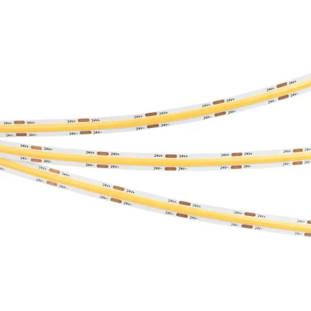 Светодиодная лента герметичная COB-NANO-X544-8mm 24V Warm2700 (11.5 W/m, IP65, CSP, 5m), ракурс 3