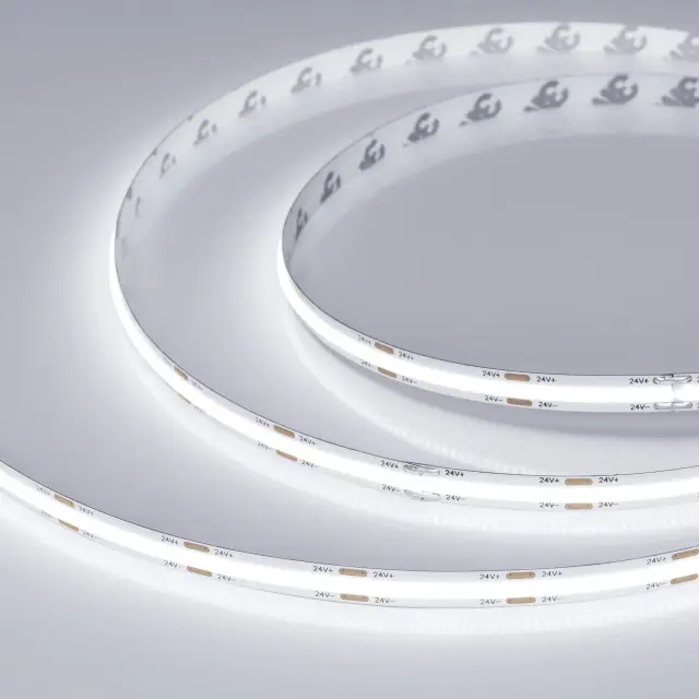 Светодиодная лента герметичная COB-NANO-X544-8mm 24V White6000 (11.5W/m, IP65, CSP, 5m)