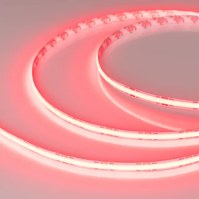 Светодиодная лента COB-X544-8mm 24V Red (11.5 W/m, IP20, CSP, 5m)