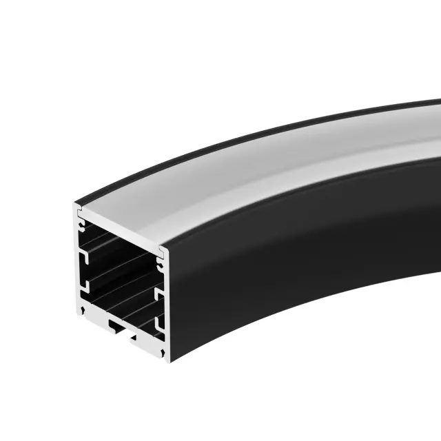 Профиль SL-ARC-3535-D320-A90 BLACK (дуга 1 из 4)