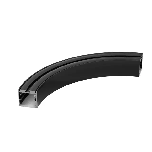 Профиль SL-ARC-3535-D320-A90 BLACK (дуга 1 из 4), ракурс 2