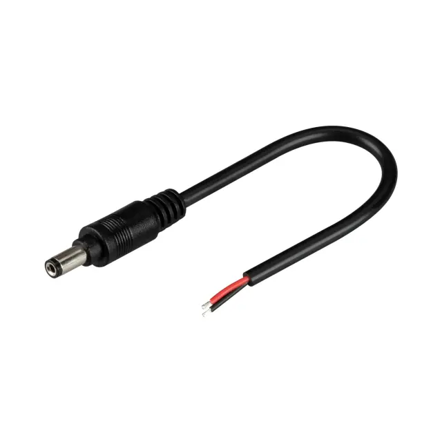 Коннектор выводной DC-MONO-2PIN-L150-M (JACK 5.5, LOCK)
