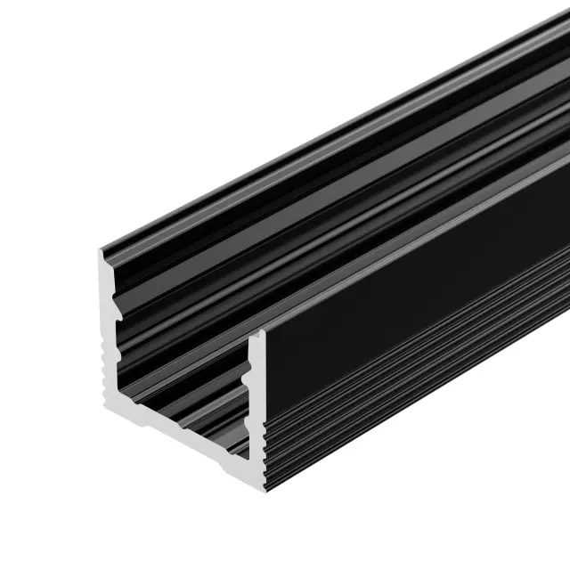 Профиль SL-SLIM-H13M-2000 BLACK, ракурс 2