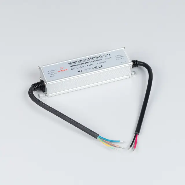 Блок питания ARPV-24100-A1 (24V, 4.16A, 100W), ракурс 2
