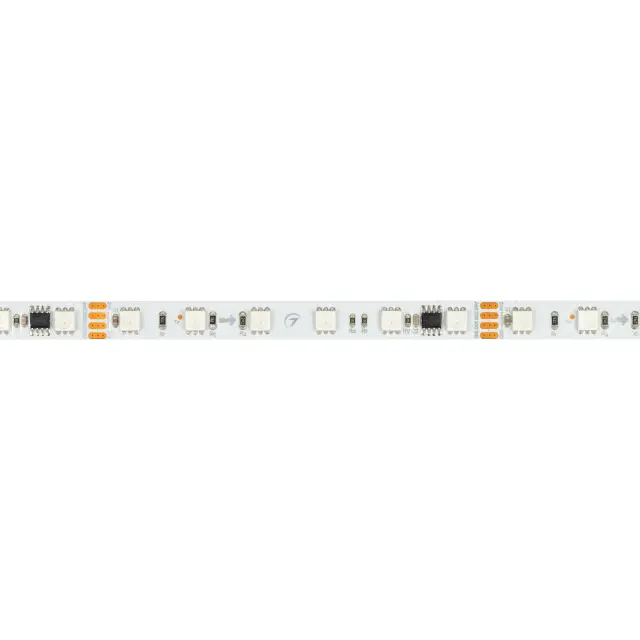Светодиодная лента SPI-B60-10mm 24V RGB-PX6-RAM (15 W/m, IP20, 5060, 5m), ракурс 4