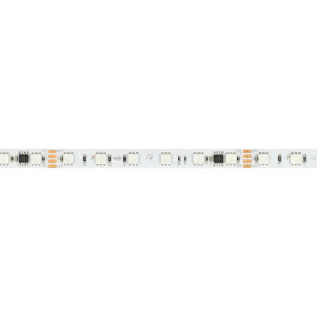 Светодиодная лента DMX-B60-10mm 24V RGB-PX6 (15 W/m, IP20, 5060, 5m), ракурс 4