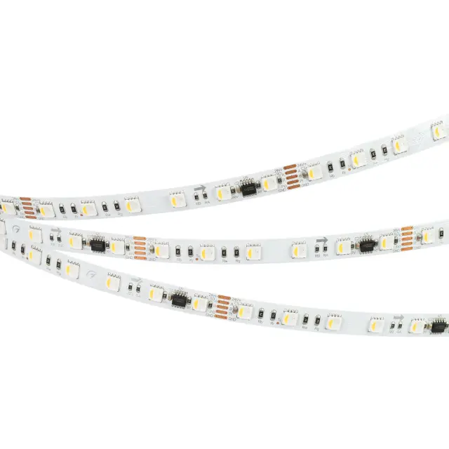 Светодиодная лента DMX-B60-10mm 24V RGBW-PX6 (18 W/m, IP20, 5060, 5m), ракурс 5