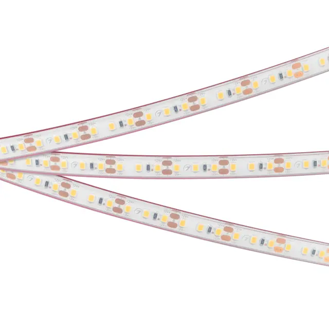 Светодиодная лента герметичная RTW-PFS-A120-11mm 12V White6000 (9.6 W/m, IP68, 2835, 5m), ракурс 2