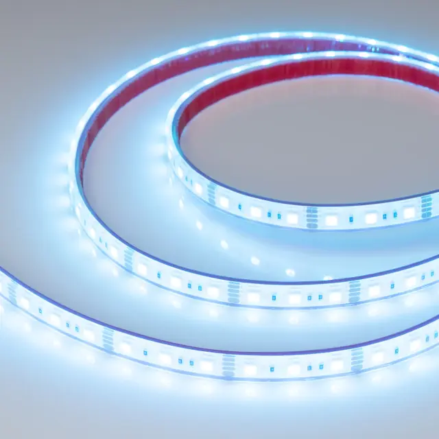 Светодиодная лента герметичная RTW-PFS-B60-13mm 12V RGB (14.4 W/m, IP68, 5060, 5m)