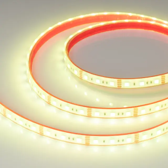 Светодиодная лента герметичная RTW-PFS-B60-13mm 12V RGB (14.4 W/m, IP68, 5060, 5m), ракурс 3
