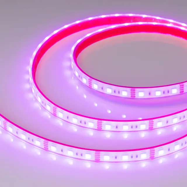 Светодиодная лента герметичная RTW-PFS-B60-13mm 12V RGB (14.4 W/m, IP68, 5060, 5m), ракурс 4