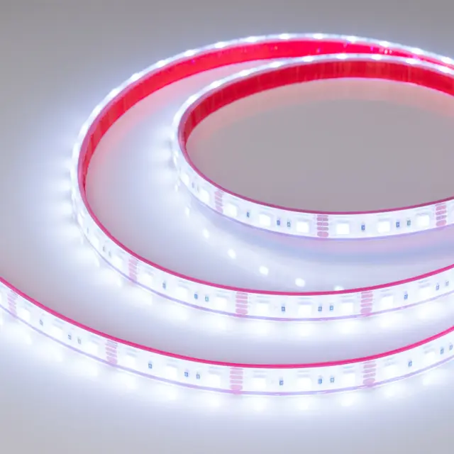 Светодиодная лента герметичная RTW-PFS-B60-13mm 12V RGB (14.4 W/m, IP68, 5060, 5m), ракурс 5
