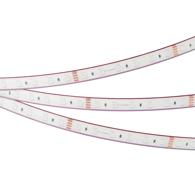 Светодиодная лента герметичная RTW-PFS-B60-13mm 24V RGB (14.4 W/m, IP68, 5060, 5m), ракурс 5