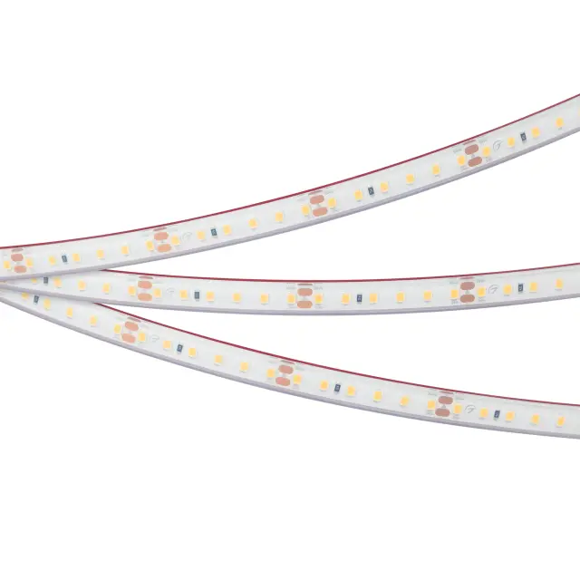 Светодиодная лента герметичная RTW-PFS-A120-11mm 24V White6000 (9.6 W/m, IP68, 2835, 5m), ракурс 3