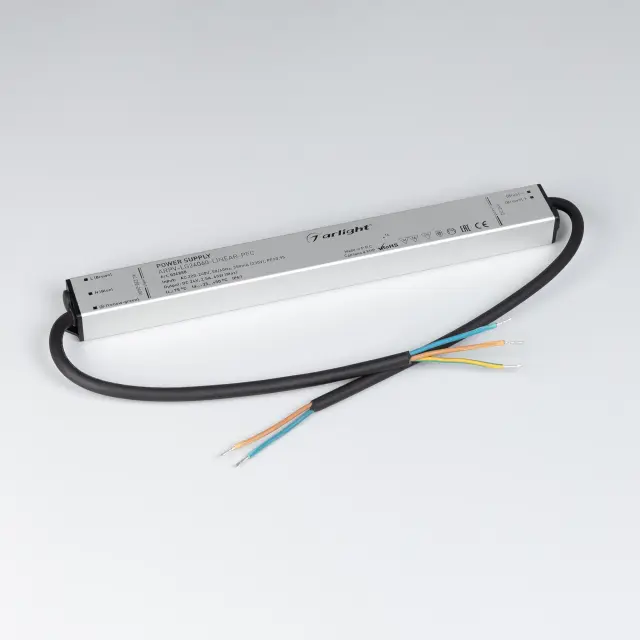 Блок питания ARPV-LG24060-LINEAR-PFC (24V, 2.5A, 60W), ракурс 2