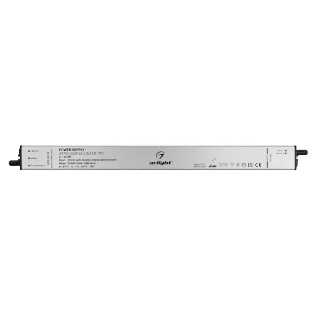 Блок питания ARPV-LG48160-LINEAR-PFC (48V, 3.34A, 160W), ракурс 2