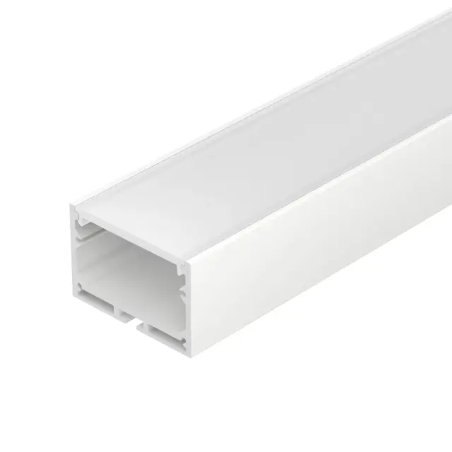 Профиль с экраном SL-LINE-4932-2500 WHITE+OPAL