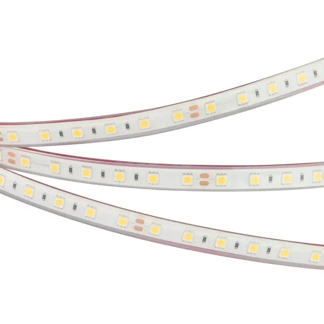 Светодиодная лента герметичная RTW-PFS-B60-13mm 24V Cool 10K (14.4 W/m, IP68, 5060, 5m), ракурс 3