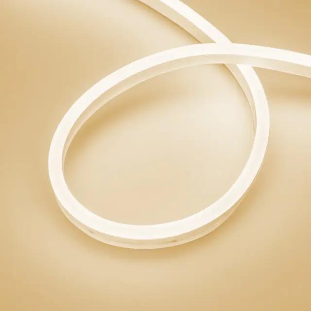 Гибкий неон AURORA-PS-A120-16x8mm 24V Warm3000 (10 W/m, IP65, 2835, 5m)