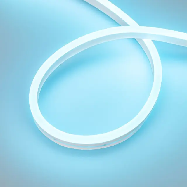 Гибкий неон AURORA-PS-A120-16x8mm 24V Azure (10 W/m, IP65, 2835, 5m)