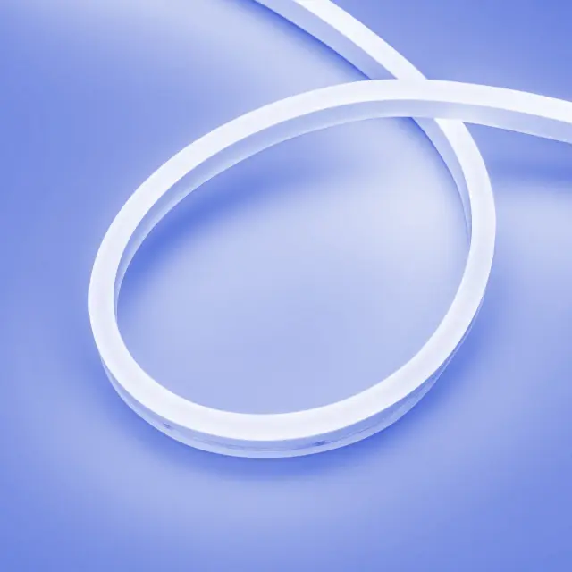 Гибкий неон AURORA-PS-A120-16x8mm 24V Blue (10 W/m, IP65, 2835, 5m)