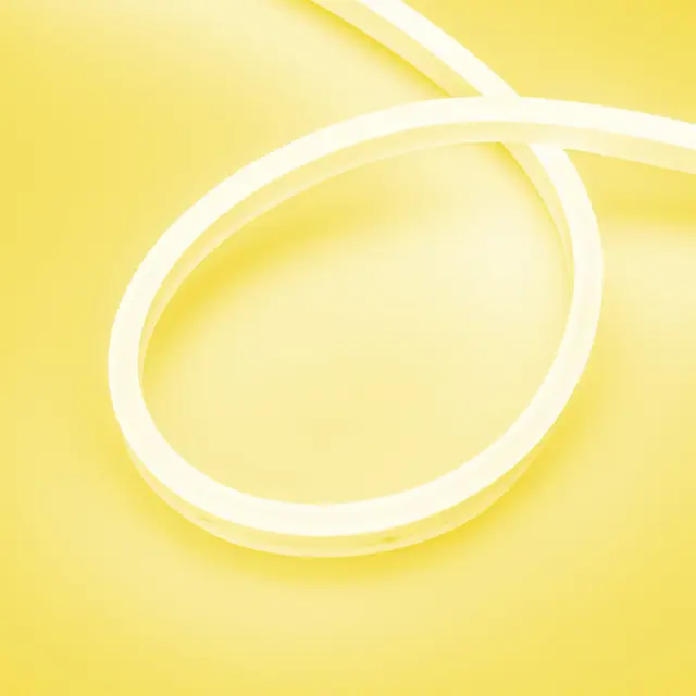 Гибкий неон AURORA-PS-A120-16x8mm 24V Yellow (10 W/m, IP65, 2835, 5m)