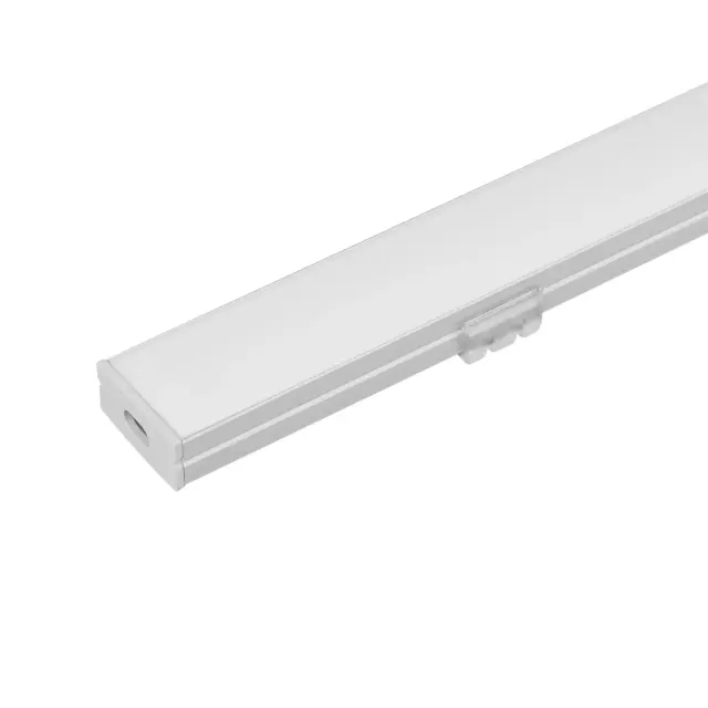 Профиль с экраном ARH-WIDE-H10-2000 ANOD+OPAL, ракурс 2
