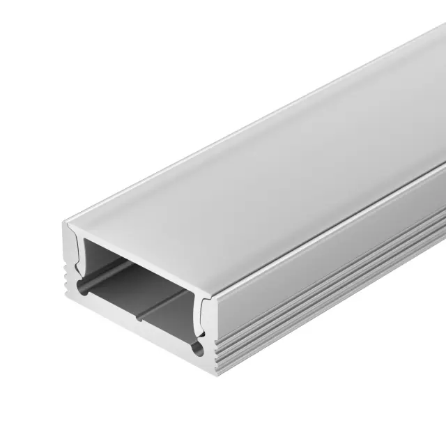 Профиль с экраном SL-SLIM-H7-2000 ANOD+OPAL