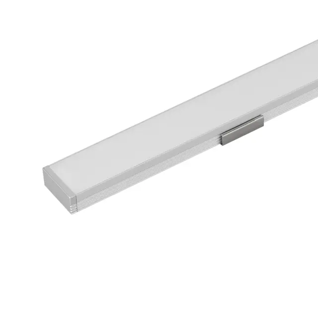 Профиль с экраном SL-SLIM-H7-2000 ANOD+OPAL, ракурс 2
