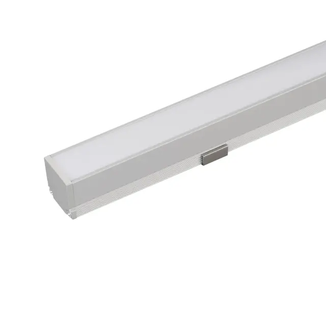 Профиль с экраном SL-SLIM20-H20-2000 ANOD+OPAL, ракурс 4