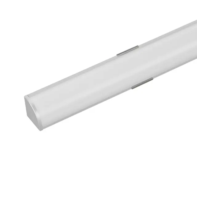 Профиль с экраном SL-KANT-H16-2000 ANOD+OPAL, ракурс 2
