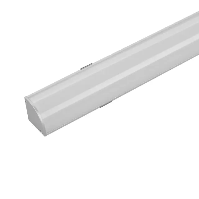 Профиль с экраном SL-KANT-H30-2000 ANOD+OPAL, ракурс 2