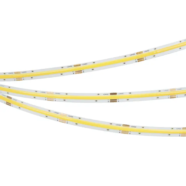 Светодиодная лента COB-X512-10mm 24V White-MIX (15 W/m, IP20, CSP, 5m), ракурс 3