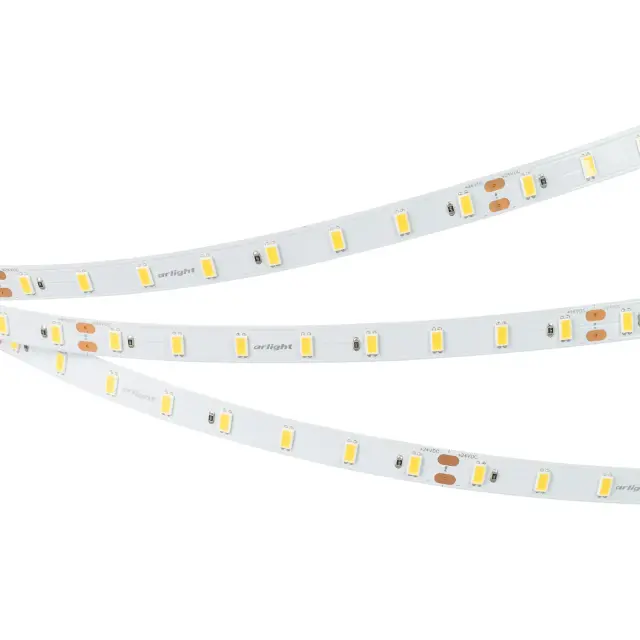 Светодиодная лента ULTRA-C64-10mm 24V White6000 (14.4 W/m, IP20, 5630, 5m), ракурс 3